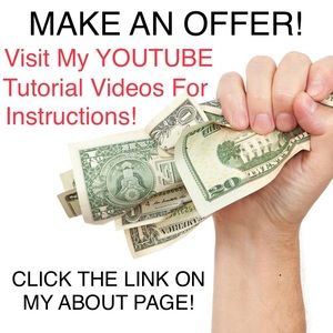 MAKE AN OFFER! Find out how from my Youtube video!